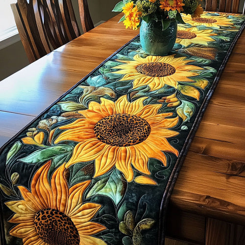 Meadow Joy Quilted Table Runner NCU0NT7286