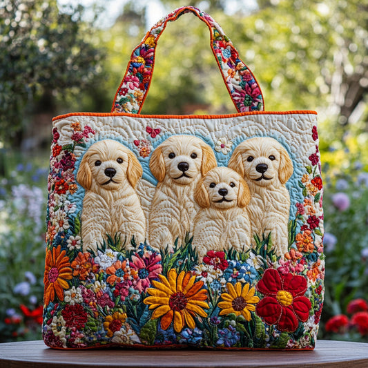 Meadow Joy Quilted Tote Bag NCU0DV7399