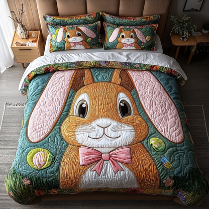 Meadow Jumper 3-Piece Quilted Bedding Set NCU0DK5209