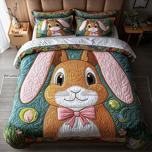Meadow Jumper 3-Piece Quilted Bedding Set NCU0DK5209