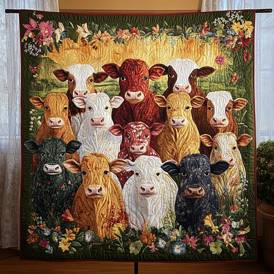 Meadow Moods Quilted Blanket NCU0VH3835