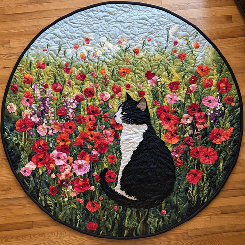 Meadow Muse Quilted Round Mat NCU0VH5403