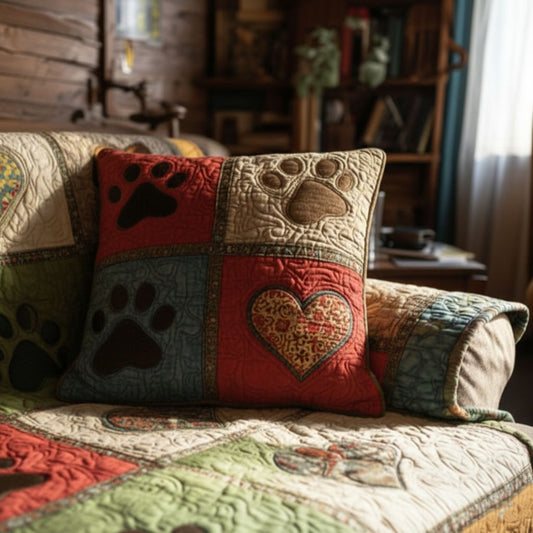 Meadow Paw Quilted Pillow Case NCU0PT10889