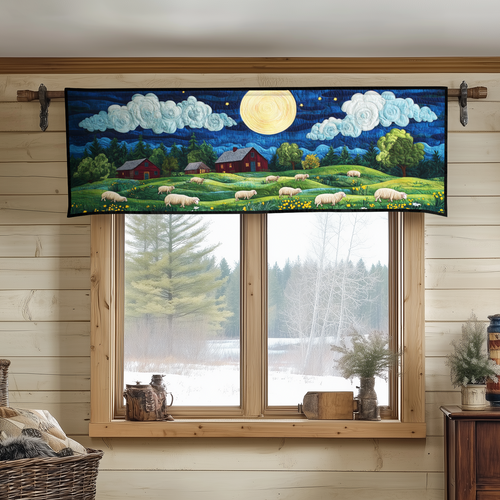 Meadow Sheep Quilted Valance NCU0DK3971