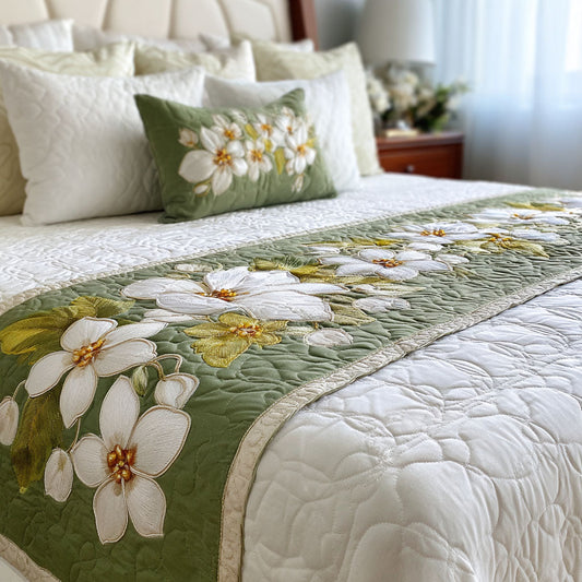 Meadowlace Dream Quilted Bed Runner NCU0PT11163