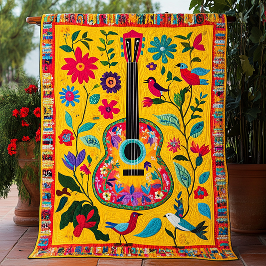 Melody Bloom Quilted Blanket NCU0VL2390