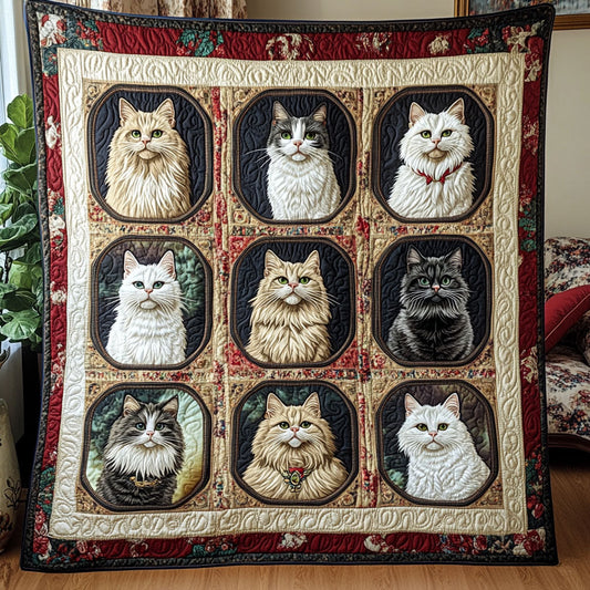 Meow Manor Quilted Blanket NCU0PT7355