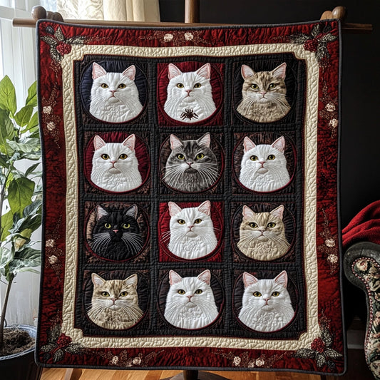 Meow Moods Quilted Blanket NCU0PT7358