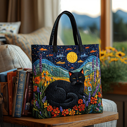 Meowgic Hour Quilted Tote Bag NCU0DV7040