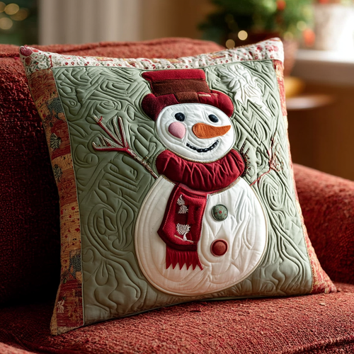 Merry Frost Quilted Pillow Case NCU0TV833