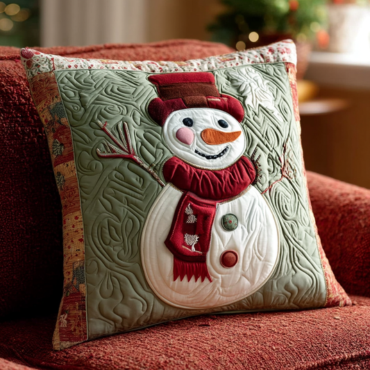 Merry Frost Quilted Pillow Case NCU0TV833