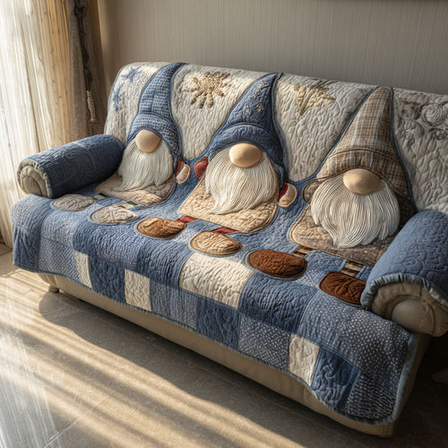 Merry Beard Trio Quilted Sofa Cover NCU0PT10474