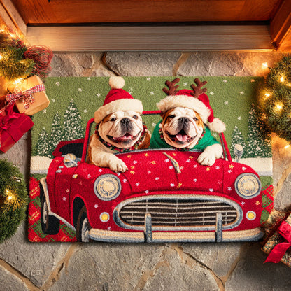 Merry Bulldog Doormat NCU0TD717