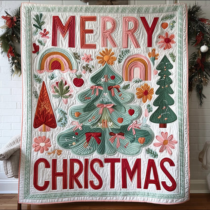 Merry Charm Quilted Blanket NCU0TH3466