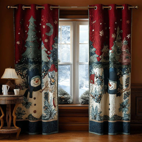 Merry Cottage Quilted Curtains NCU0PT10205
