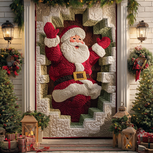 Merry Entrance Quilted Door Cover NCU0DV8341
