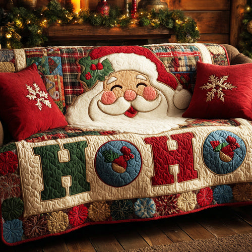 Merry Glow Path Quilted Sofa Cover NCU0TD1387