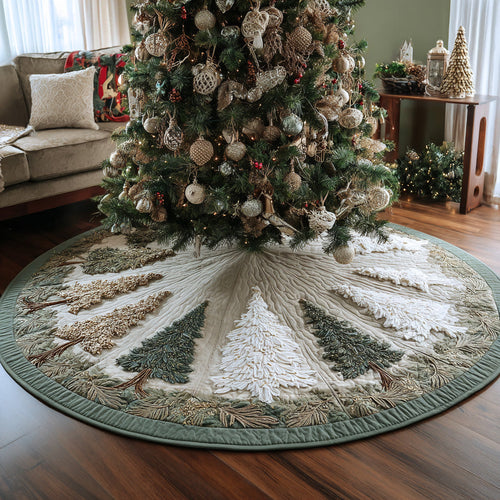 Merry Grove Quilted Christmas Tree Skirt NCU0DV7595