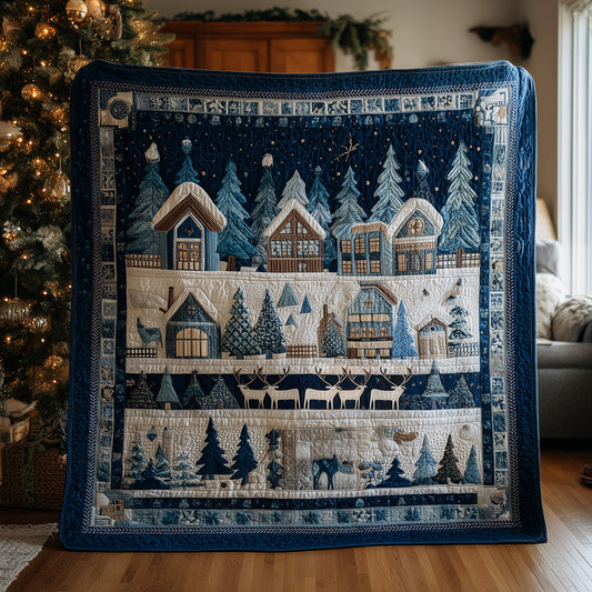 Merry Hamlet Quilted Blanket NCU0TH3516