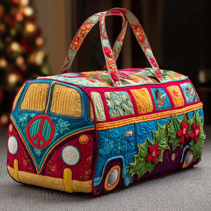 Merry Hippie Van Quilted Duffle Bag NCU0NT11381