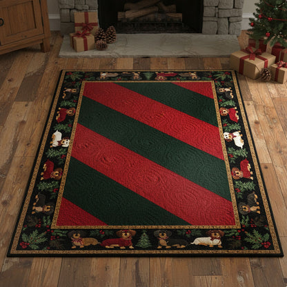 Merry Little Dachshund Area Rug NCU0PT10002