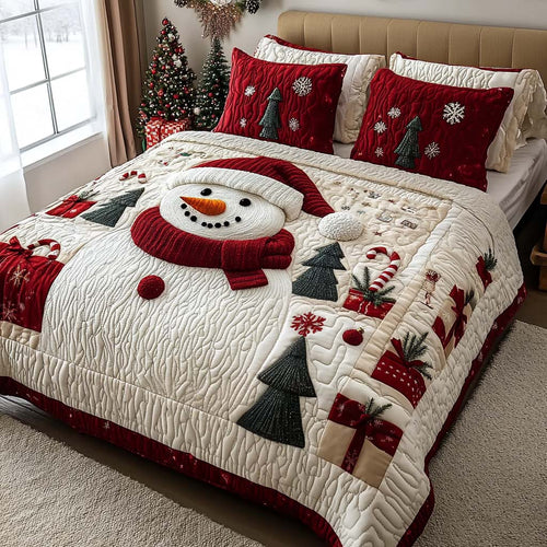 Merry Little Moments 3-Piece Quilted Bedding Set NCU0NT11159