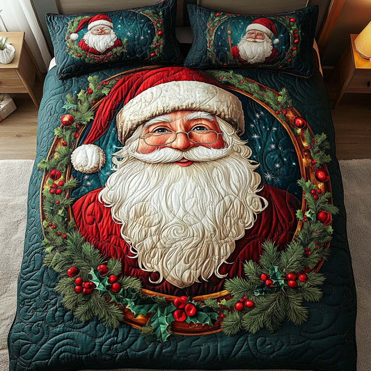 Merry Magic 3-Piece Quilted Bedding Set NCU0NT9800