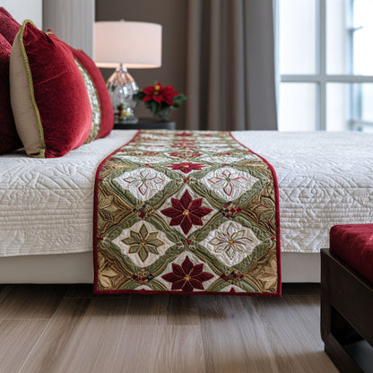 Merry Meadow Quilted Bed Runner NCU0PT8989