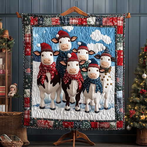 Merry Moo Quilted Blanket NCU0VH1228