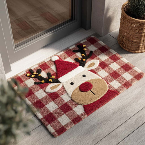 Merry Reindeer Doormat NCU0NT10155