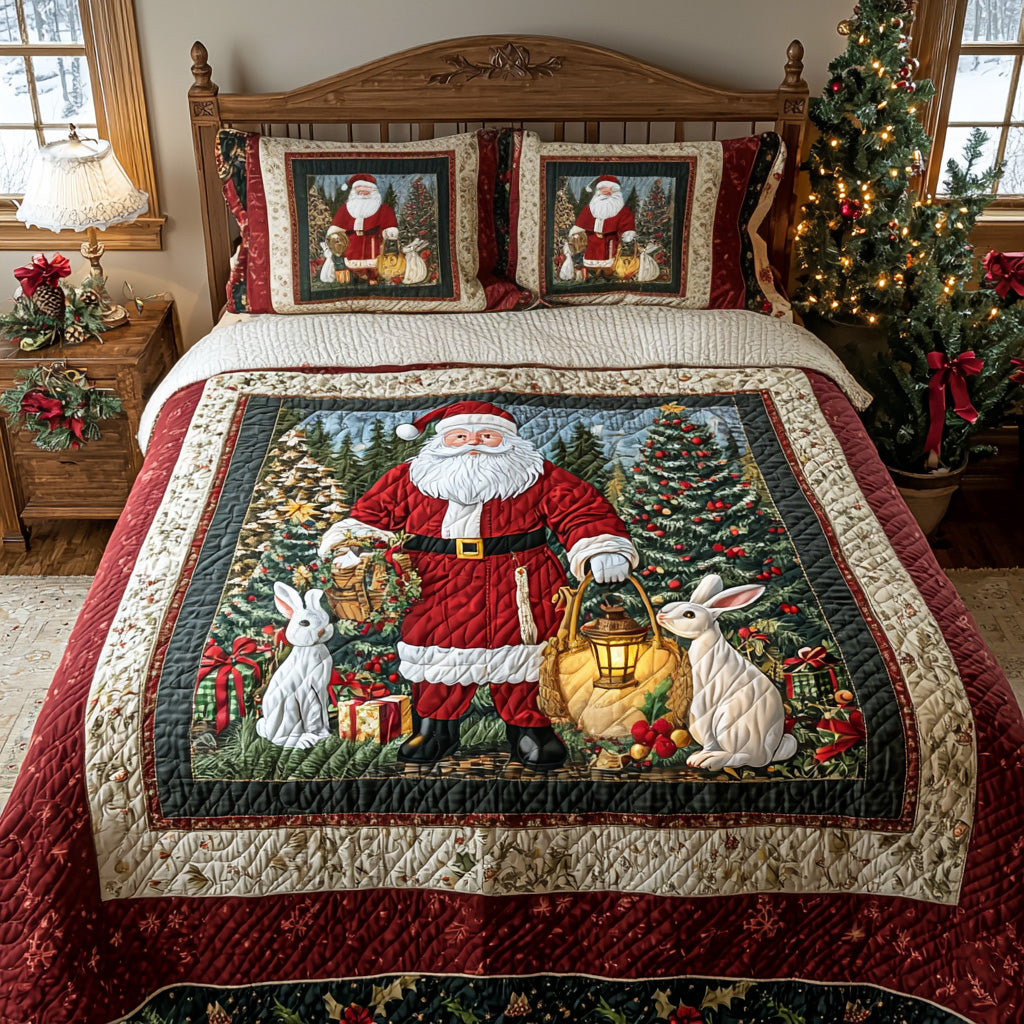 Merry Saint 3-Piece Quilted Bedding Set NCU0DV7786