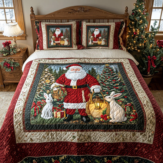 Merry Saint 3-Piece Quilted Bedding Set NCU0DV7786