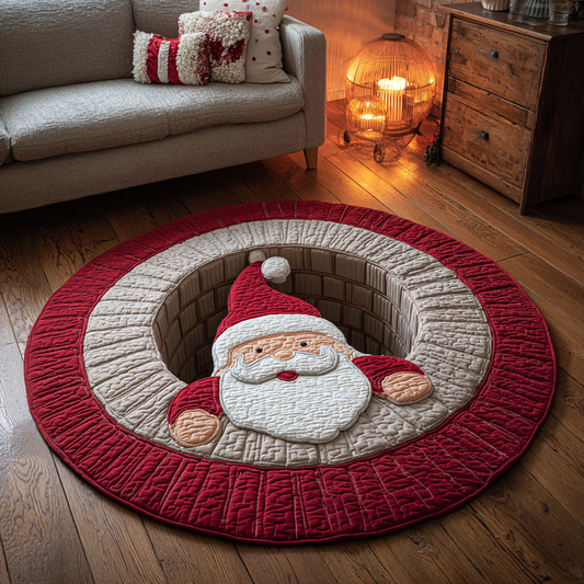 Merry Spirit Quilted Round Mat NCU0DK10095
