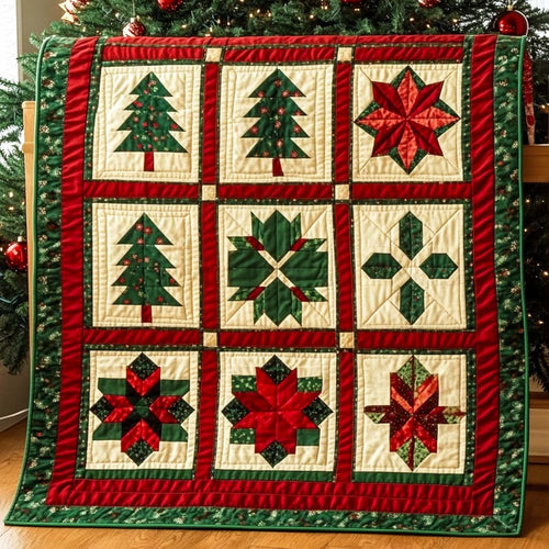 Merry Starburst Quilted Blanket NCU0XD130