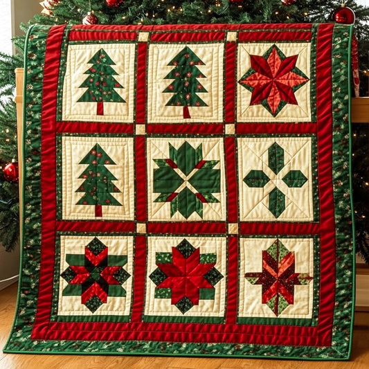 Merry Starburst Quilted Blanket NCU0XD130
