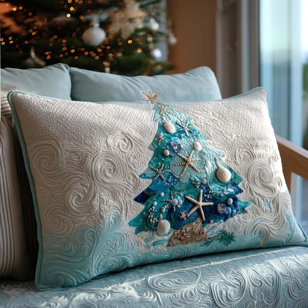 Merry Tides Quilted Bedding Pillow Case NCU0PT9759