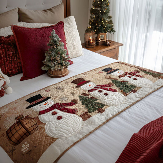 Merry Woods Quilted Bed Runner NCU0PT9159