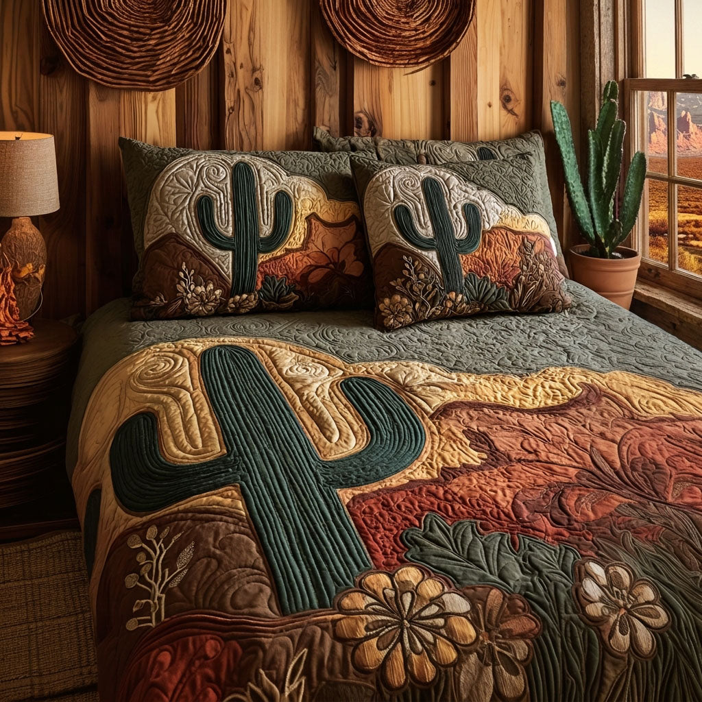 Mesa Country Living 3-Piece Quilted Bedding Set NCU0PT11761