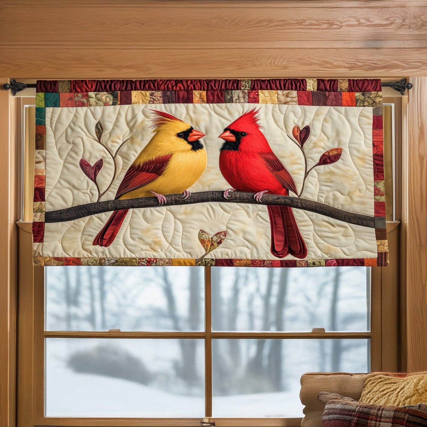 Messenger from Heaven Quilted Valance NCU0PT4971