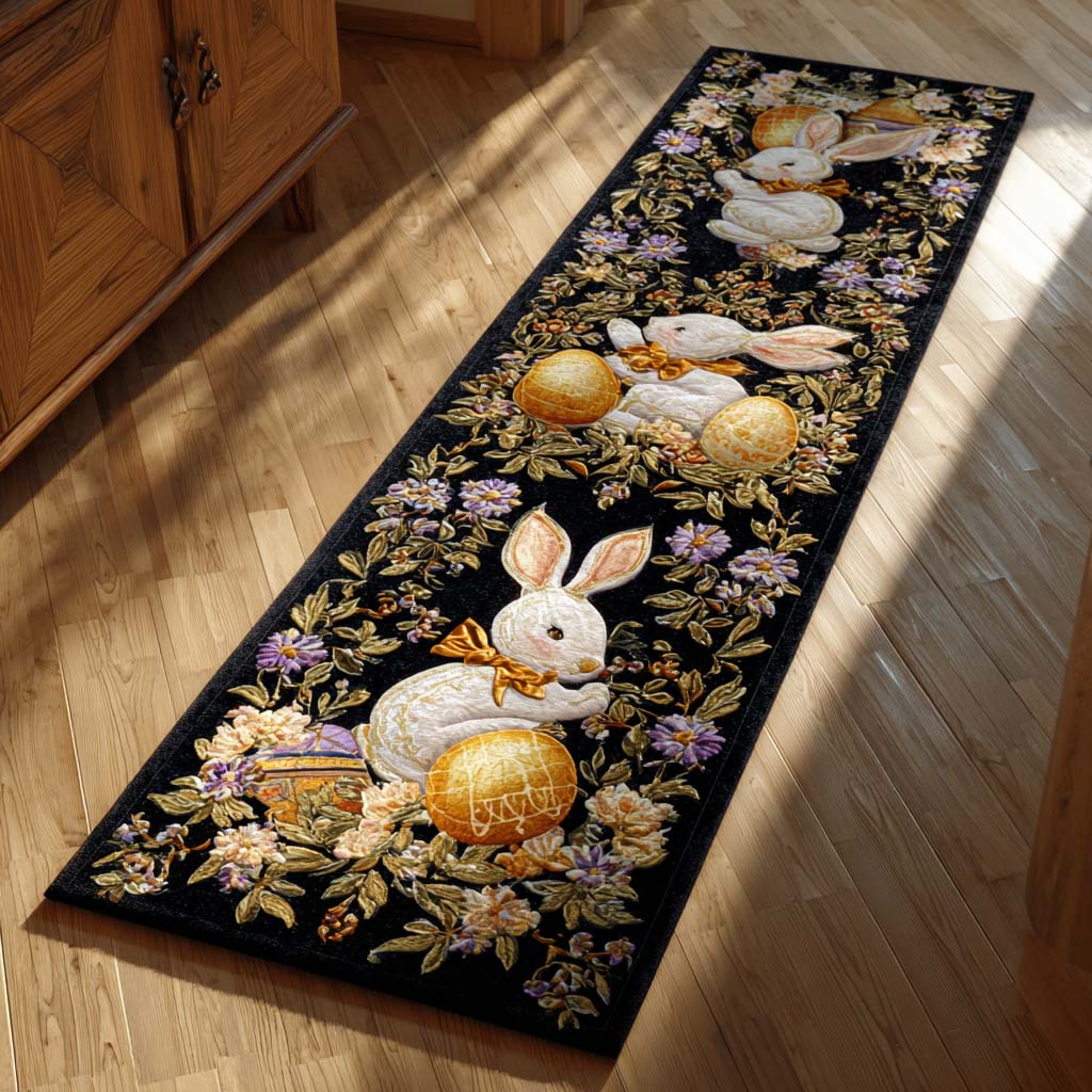 Midnight Bloom Runner Carpet NCU0HH1804