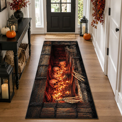 Midnight Cemetery Gate Runner Carpet NCU0PT11952