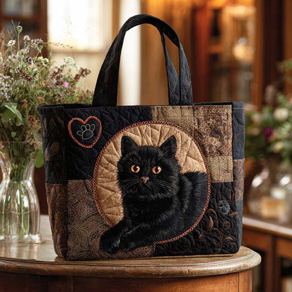Midnight Charm Quilted Tote Bag NCU0NT10357