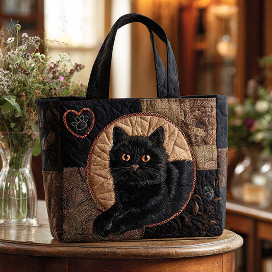 Midnight Charm Quilted Tote Bag NCU0NT10357
