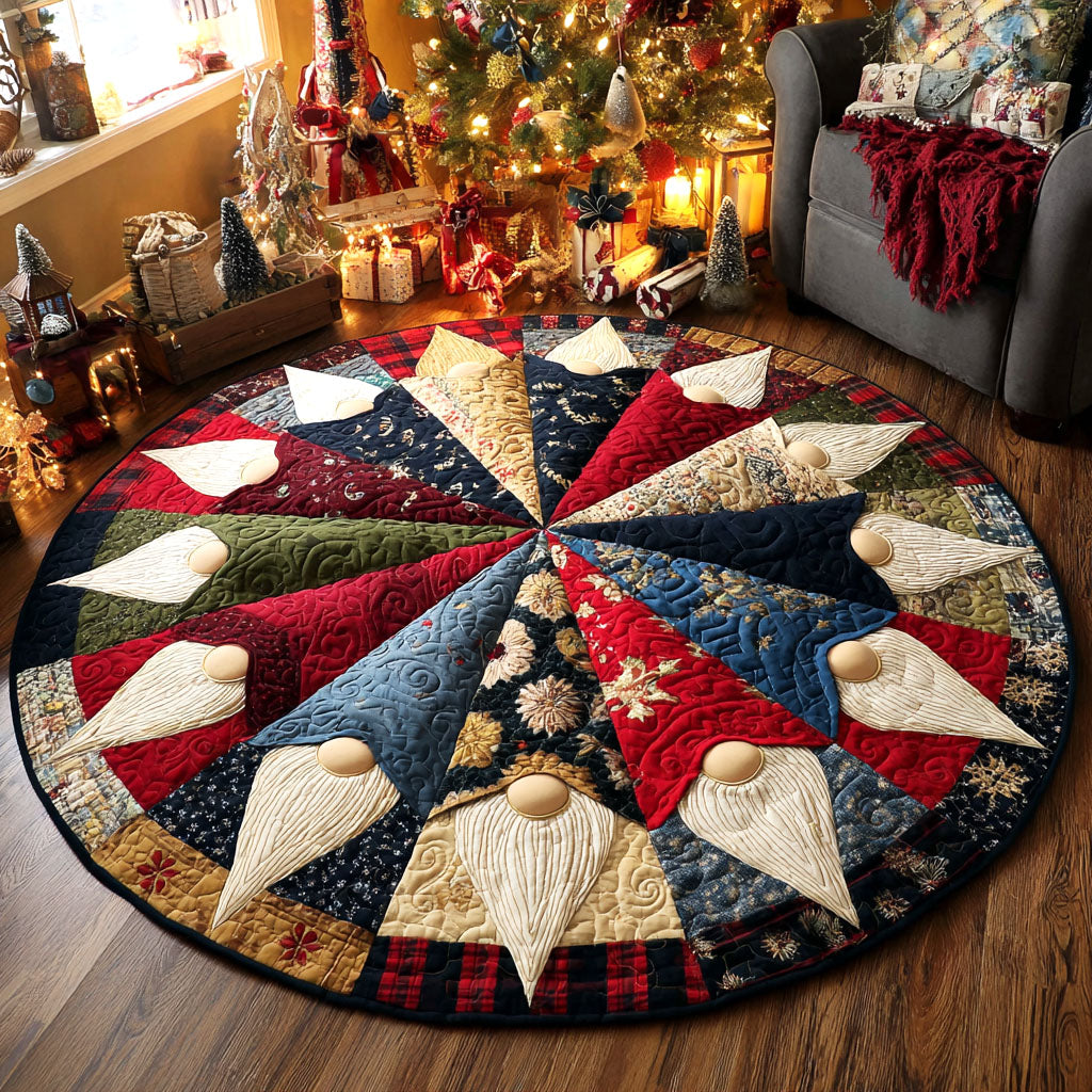 Midnight Feast Quilted Round Mat NCU0TV355
