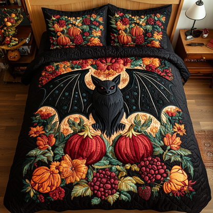 Midnight Flight 3-Piece Quilted Bedding Set NCU0VH4536