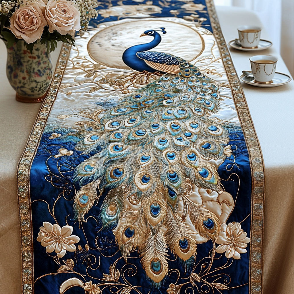 Midnight Glory Quilted Table Runner NCU0NT3620