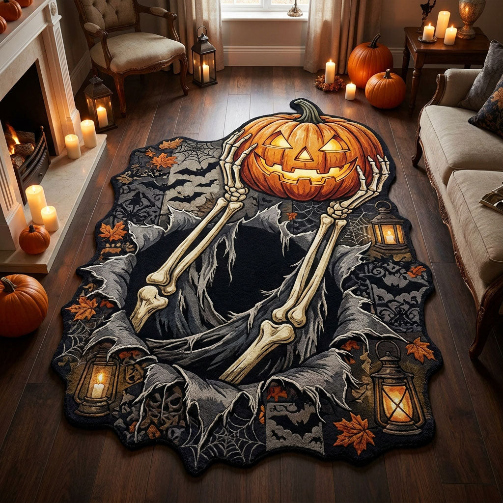 Midnight Harvest Custom Shape Area Rug NCU0PT11834