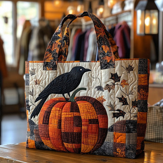 Midnight Harvest Quilted Tote Bag NCU0DV7069