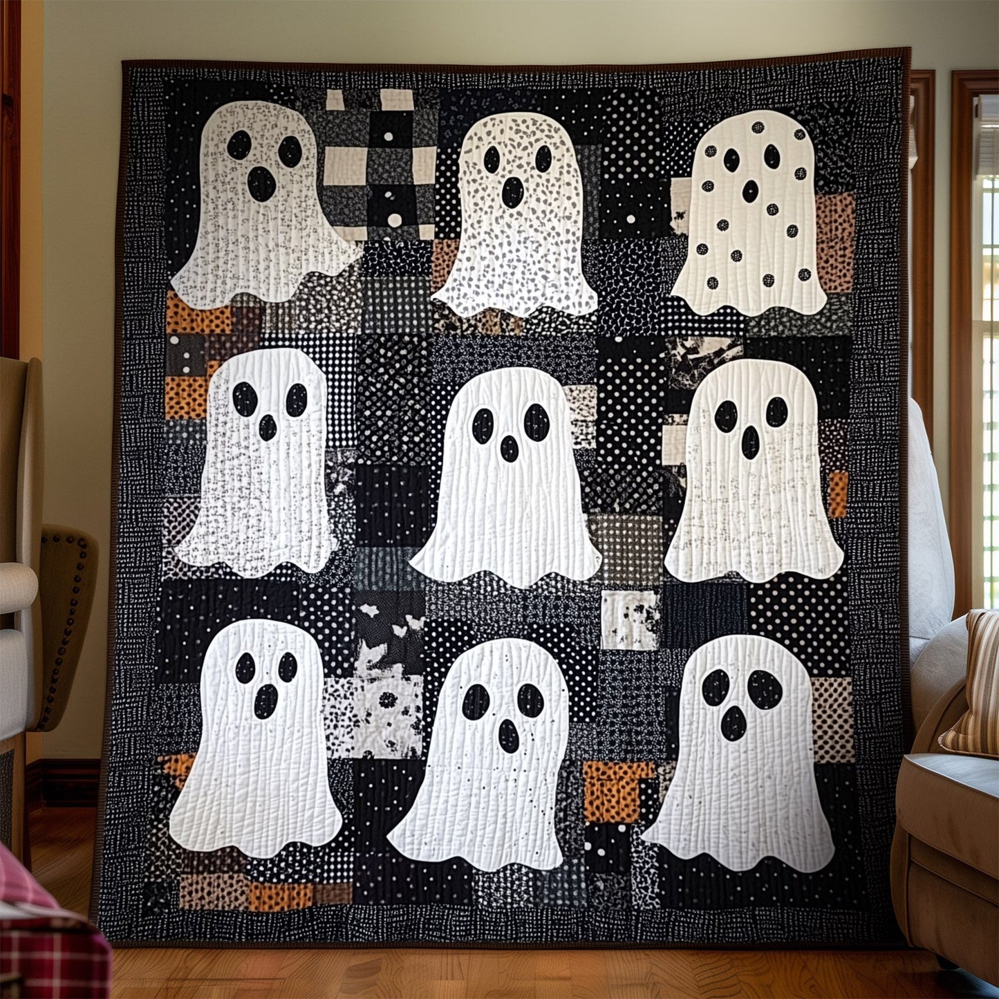 Midnight Haunt Quilted Blanket NCU0TH1549