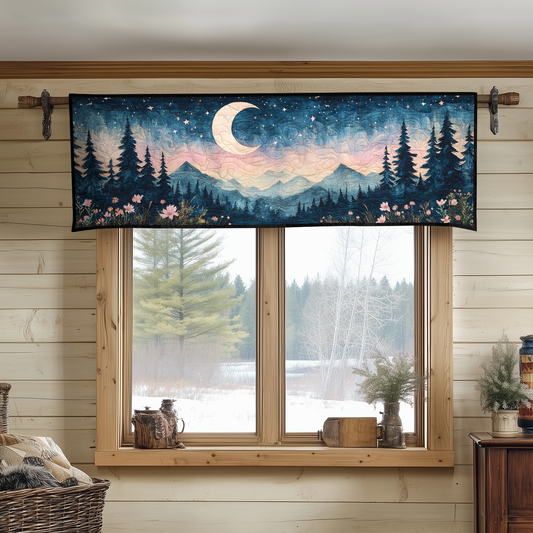 Midnight Horizon Quilted Valance NCU0DK5127